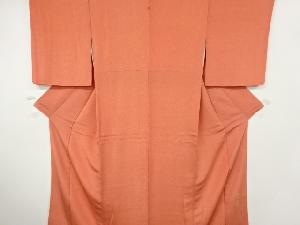 作家物　縮緬地一ツ紋鮫小紋着物